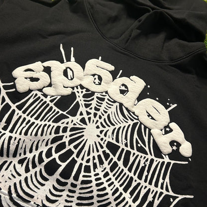 Black & White Spider Hoodie