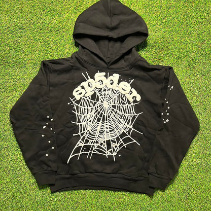 Black & White Spider Hoodie